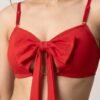 Red Bow Bra Panty Set for Women in Pakistan