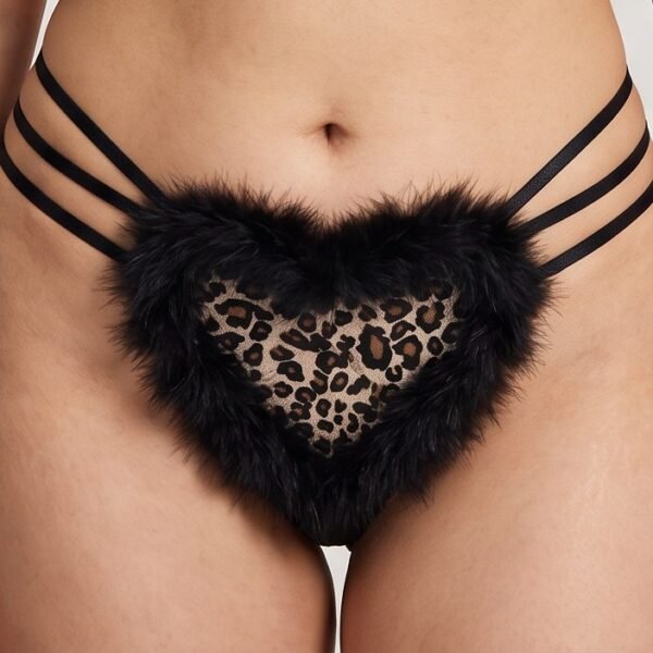 Leopard Print Bra Panty Set