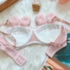 Rabbit Plush Bra Panty Set for Women Pakistan