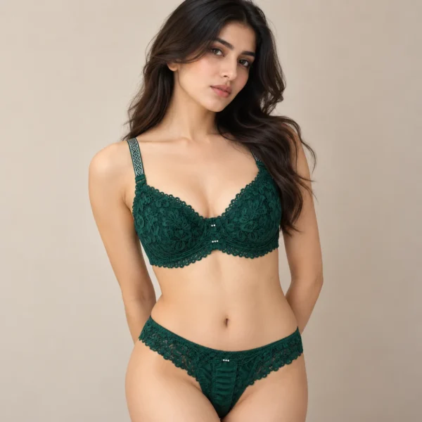 Ladies Lace Bra Panty Set