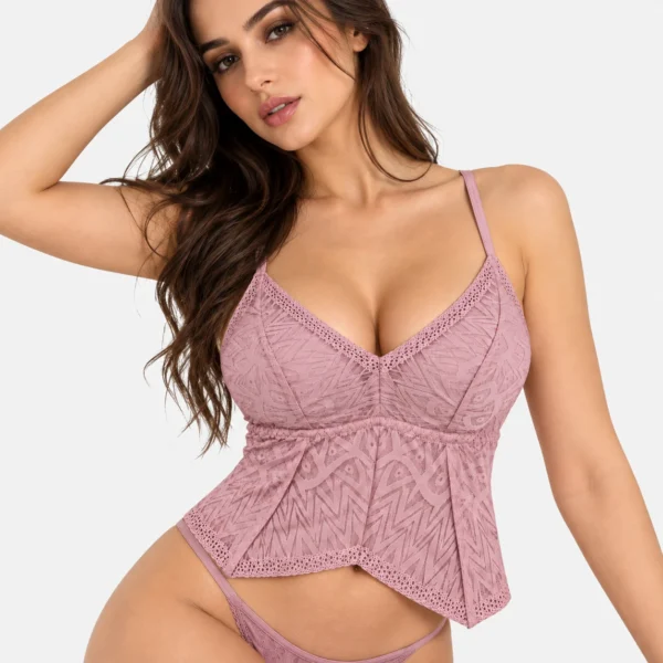 Camisole bra styled as a women's camisole with bra for gentle bust support and daily comfort.