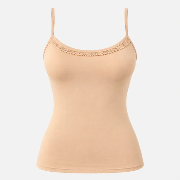 Skin camisole top designed as a soft camisole for women providing all-day breathability.