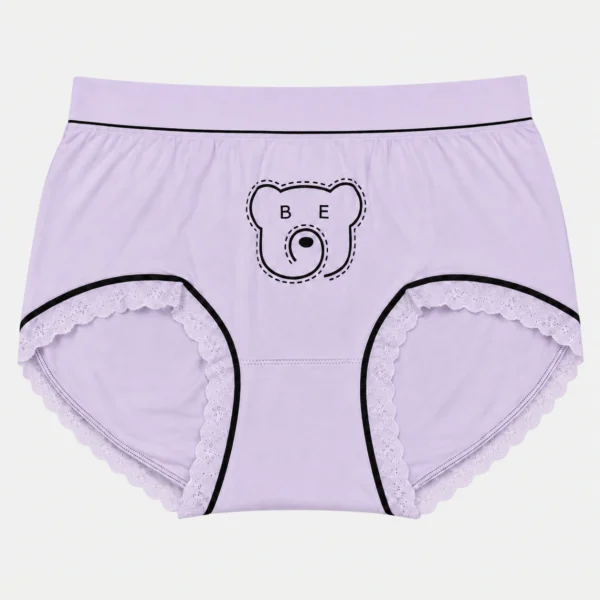 Comfortable lace panties designed for everyday lace underwear use and all-day softness.