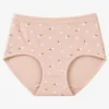 Cute printed panties designed as stylish hipster panties with soft elastic waist.