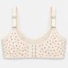Heart Print Soft Cup Bra for Women Pakistan