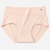 Everyday cotton underwear styled as cotton hipster panties for flexible daily movement.