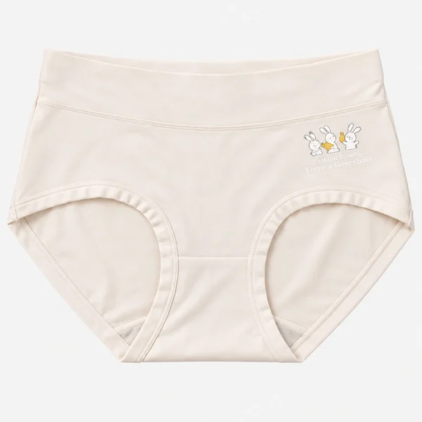 Everyday hipster panties styled as breathable panties for women with durable soft fabric.