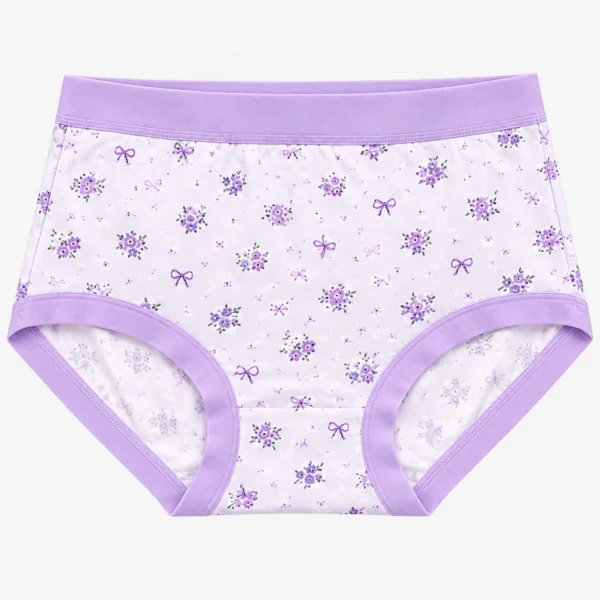 Everyday printed panties and stylish printed panties for women with stretchable fabric fit.