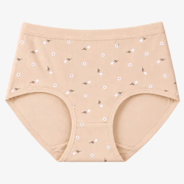 Women's printed underwear styled as printed hipster panties for everyday feminine style.