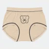 Feminine lace panties styled as stretch hipster panties for a comfortable flattering fit.