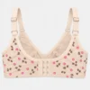 Flower Print Non Padded Sexiest Bra for Women