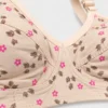 Flower Print Non Padded Sexiest Bra for Women