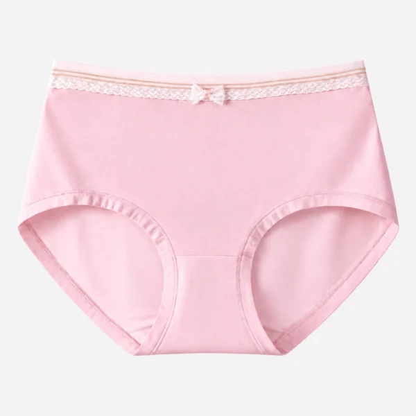 Classic light pink best cotton panties featuring cotton underwear for women in a comfortable hipster fit.