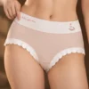 Intimate underwear for women with scallop trim panties design for daily wear comfort.
