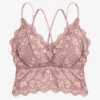 Lace camisole for women offering a padded camisole top with comfortable stretch fit.