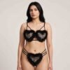 Leopard Print Bra Panty Set