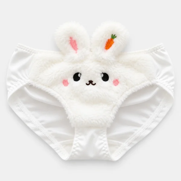 Rabbit Plush Bra Panty Set for Women Pakistan