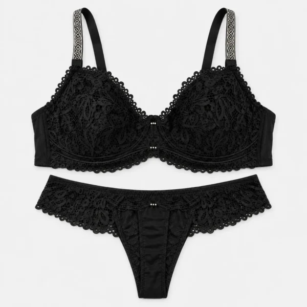 Ladies Lace Bra Panty Set