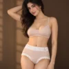 Scallop trim underwear offering soft women's stretch panties for everyday hipster panties comfort.