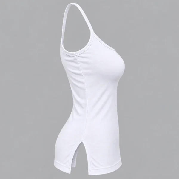 Sleeveless innerwear offering stretch innerwear for women for light layering ease.