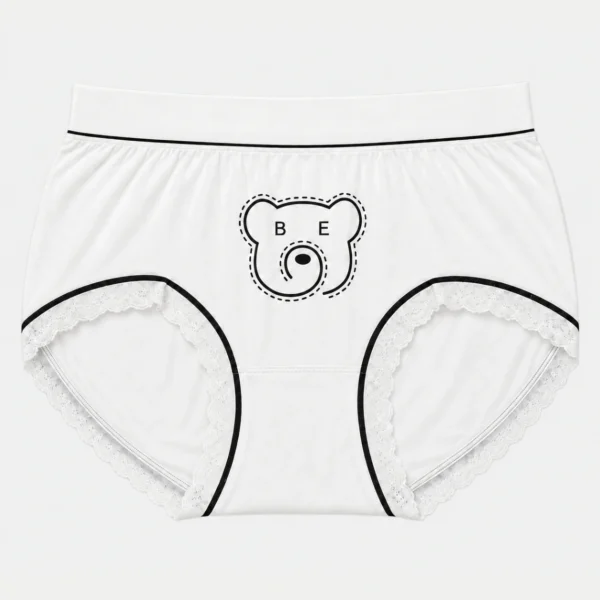 Lace panties for women providing soft lace underwear comfort with delicate lace trim.