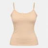 Stretch camisole chemise styled as a ladies inner slip for flexible daily wear.