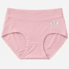 Stretch fabric underwear styled as women's everyday panties with smooth edge finishes.