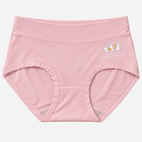 Stretch fabric underwear styled as women's everyday panties with smooth edge finishes.
