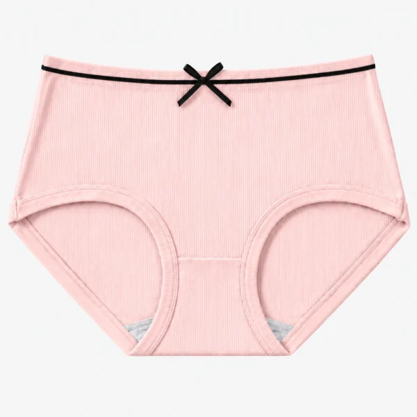 Textured hipster panties and stretch hipster panties featuring soft ribbed fabric for women.