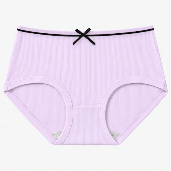 High quality women underwear Pakistan featuring everyday panties for women in ribbed cotton style.