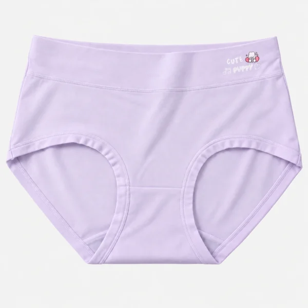 Women's cotton hipster serving as good underwear for women with durable soft fabric.