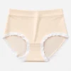 Cute women's panties styled as women's hipster briefs with breathable cotton fabric.