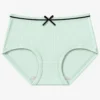 Women's ribbed underwear offering comfortable ribbed underwear with soft elastic edging.