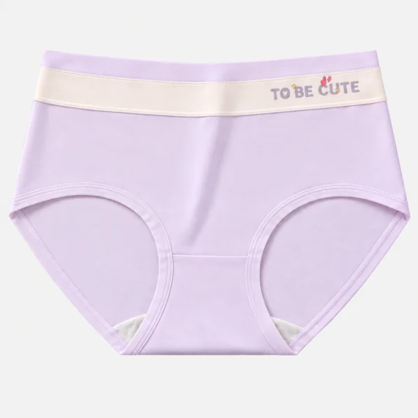Women's stretch underwear designed as flexible hipster underwear for routine daily movement.