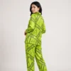 Lime Printed Pajama Set for Women Pakistan