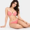 Padded Ribbed Bra Panty Set for Women Pakistan